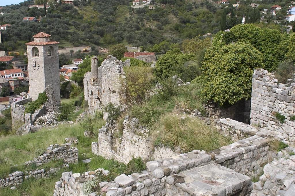 Ruins above old town of Bar (Montenegro Tourist Office)